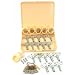 70 Clock Pocket Watch Crank Keys Tool Sz 00-16 2-6.25mm