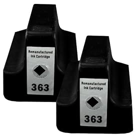 Sophia Global Remanufactured Ink Cartridge Replacement for HP 363XL (2 Black)