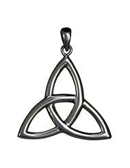 Silver Triquetra Trinity Knot Pendant