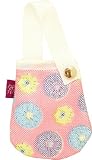 Washable Pink Universal Mobile Cell Phones Accessory Leather like Case Pouch -- Flowers from Eamee