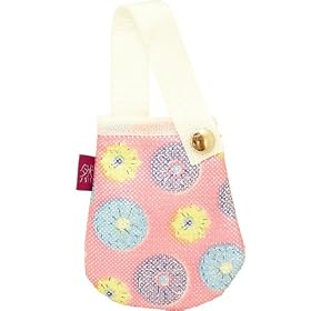 Washable Pink Universal Mobile Cell Phones Accessory Leather like Case Pouch -- Flowers from Eamee
