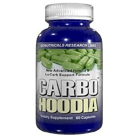 Carbo-Hoodia - 60 Capsules Carb Blocker with Hoodia Gordonii Weight Loss Diet Pills