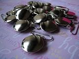 100 Pacifiers/ Suspender Clips 1'' 100 Pacifiers/ Suspender Clips 1''