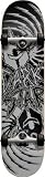 Darkstar Twisted Full Complete Skateboard (Silver, 7.8-Inch)