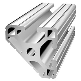 80/20 15 SERIES 1547 1.5" X 1.5" 45 DEGREE T-SLOTTED EXTRUSION X 24"