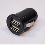 【39s】USB2ポート搭載コンパクトカーチャージャー合計2.1A出力iPad3/iPad2/iPad充電対応