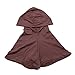 Cotton Head Neck Chest Cover Wear Band Bonnet Hijab Islamic Turban Nice Scarf Brown
