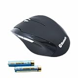 Cubeternet Bluetooth v2.0 Hi-Resolution 5-D Laser Mouse with Built-in Battery Charger And Bonus Rechargeable Batteries