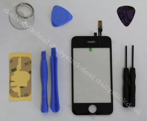 Iphone 3g Digitizer Touch Screen LCD Replacement + 8 Tools Repair Kit