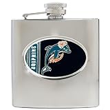 FLASK9 Miami Dolphins NFL 6 oz Flask SALE