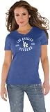 Los Angeles Dodgers Women's Royal Tri Blend V-Neck T-Shirt - By Alyssa Milano