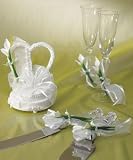 Bridal Beauty Calla Lily Cake Serving Set