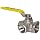 Apollo 76-600 Series Stainless Steel Ball Valve, Two Piece, 3-Port Diverting, Lever, NPT Female