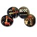 Kitchen & Housewares : AC/DC - Coaster Set