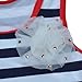 BHL Girls Baby 2 Piece Swimwear 2-8Y Salior (3-4 Years, Navy Stripe)