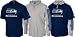 Seattle Seahawks -Navy/Grey- Hoodie Tee Combo