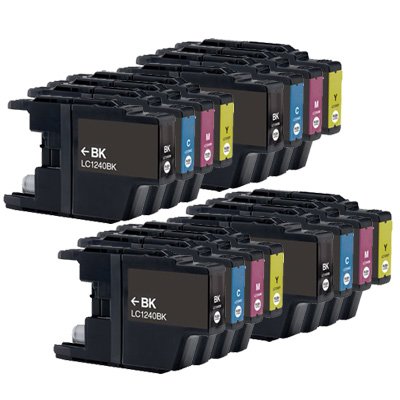 4x Set of 4 LC1240 (16 Inks) Compatible Printer 