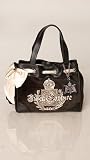Juicy Couture - Juicy Couture Black Crest Daydreamer Tote