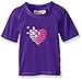 Kanu Surf Girls UPF 50+ Sun Protective Rashguard Swim Shirt, Alexa Purple, Small (8)