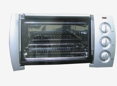 Cooks Essentials Stainless Steel Design Toaster Oven