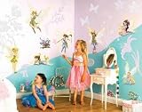 Disney Fairies Giant Bedroom Removable Wall Stickers
