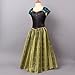 American Vogue Princess FROZEN ANNA Elsa CORONATION Dress Costume
