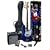 SX BG2K LPB w/BG1565 Bass Guitar Package Blue w/Bass, Amp Carry Bag, Instructional DVD and Strap