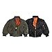 Rothco Kids Ma-1 Flight Jacket-Black