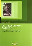 El krausismo alemán: Los congresos de filósofos y el krausofröbelismo (1833-1881)