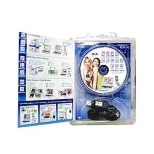 MOBILE ACTION MA-8072P USB DATA CABLE SOFTWARE SUITE KIT FOR ALLTEL & VERIZON LG PHONE (Supports models: VX9400 VX-9400 Mobile V-Cast TV VX8700 VX-8700 Flip VX8600 VX-8600 VX8500 VX-8500 New Slider Chocolate AX8600 AX-8600 VX8600 VX-8600 Flip VX9400 VX-9400 VX9900 VX-9900 enV White Black Cherry Blue Mint Strawberry Orange The V Cast VCast Mobile TV Phones)
