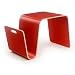 Cool Coffee Tables - Offi & Co. Mag Table, finish = Red HPL