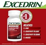 Excedrin Migraine Pain Reliever/aid - 300 Coated Caplets
