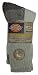 Work Socks - Dickies Men's Work Socks - Grey Crew (3 pair)