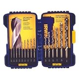 Irwin Industrial Tools 316015 Cobalt Drill Bit Set, 15-Piece