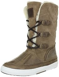 Le coq Sportif Pontoise Padded Moonboot 01040849.6BW, Damen Klassische Stiefel, Grau (Taupe Gray), EU 41