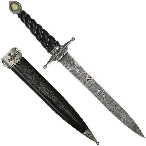 Dark Elf Dagger, Medieval, Weapon, Knife, Gothic