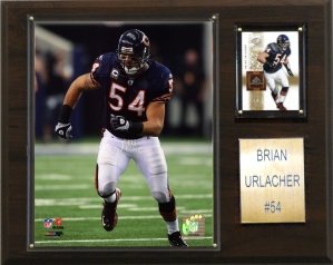 Chicago Bears NFL Plaque - Brian Urlacher 12