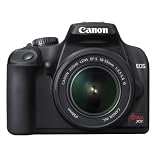 Canon Rebel XS 10.1MP Digital SLR Camera with EF-S 18-55mm f/3.5-5.6 IS Lens (Black)