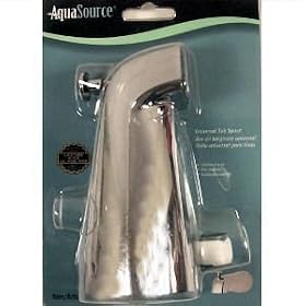 Buy ABC Products - Aqua Source ~ Universal - Tub Diverter Spout (Bright Chrome Finish) by dist by e & h company now!