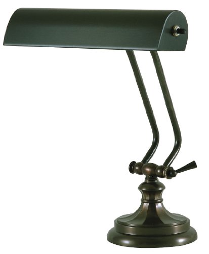 House Of Troy P10-123-81 13-Inch Portable Desk/Piano Lamp, Mahogany Bronze