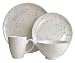 Waechtersbach Freestyle 16-Piece Placesetting, Service for 4, White Marble