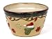 Canyon Ranch Cowboy Christmas Handpainted Bowl