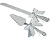 Jamie Lynn Wedding Accessories Delicate Allure Cake Knife and Server Set, White