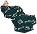 Philadelphia Eagles Adult Comfy Throw Blanket with Sleeves