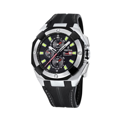 Festina Herren-Armbanduhr XL Chronobike Analog Leder F16350/B Preisvergleich