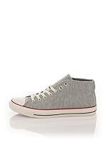 Converse Zapatillas All Star Clean Mid Fleece (Gris)