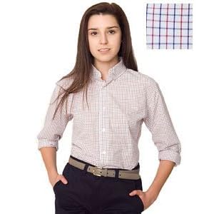 Buy American Apparel Unisex Plaid Long Sleeve Button-Up Shirt by American Apparel