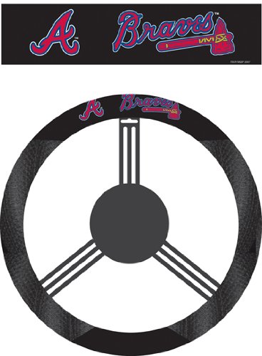Atlanta Braves Steering Wheel Cover from NEOPlex