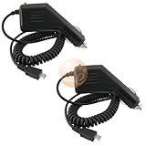 2X Car Charger For Blackberry Sprint Curve 8530 8520