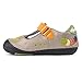 Momo Baby Unisex First Walker/Toddler Rainbow Caterpillar T-Strap Leather Shoes